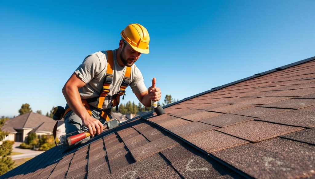 manutenção de telhados
