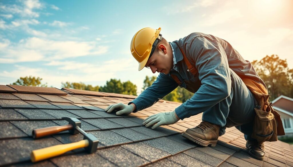 manutenção de telhados