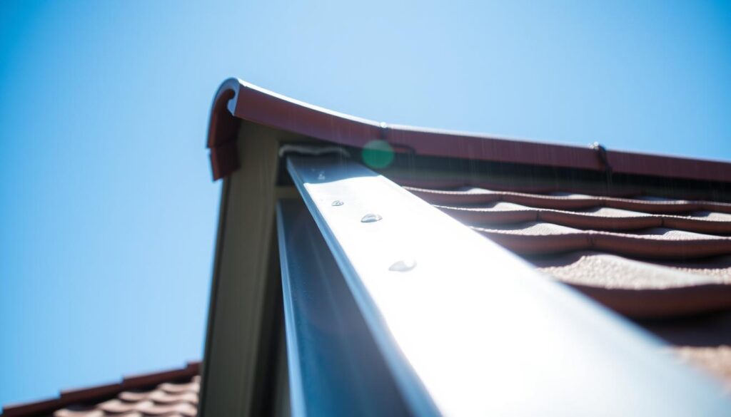 rufos na estrutura do telhado